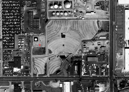 Ford-Wyoming Drive In Dearborn - Aerial - Photo From Terraserver